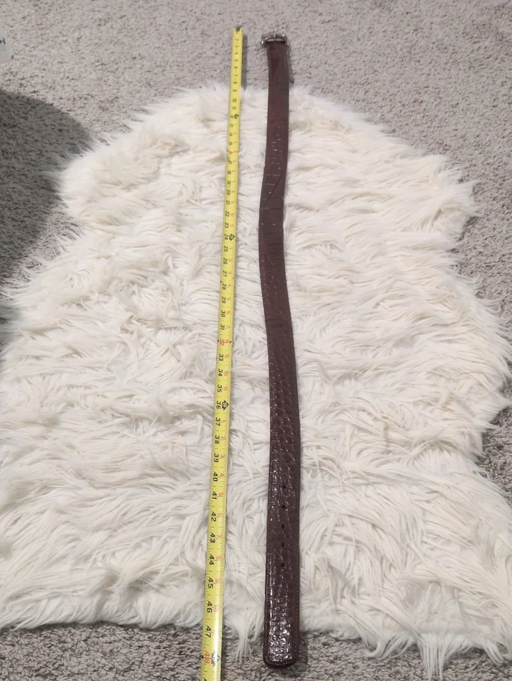 Tecovas Men's Genuine American Alligator Belt